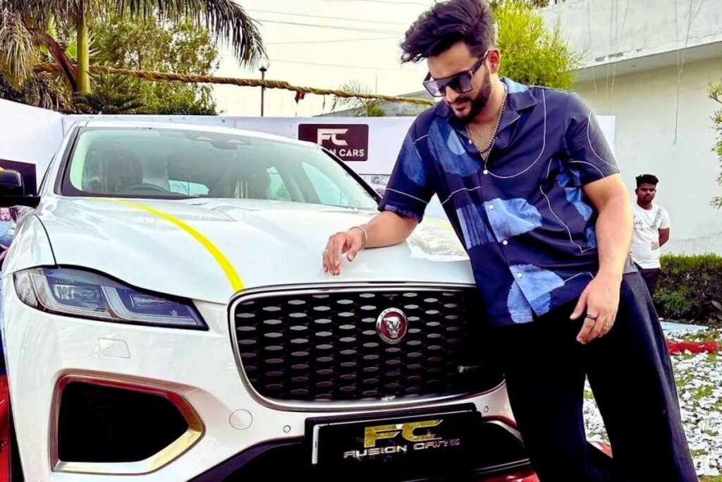 Fukra Insaan with Jaguar F-Pace